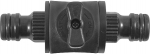 Переходник пластиковый с запорным клапаном (быстросъемное соединение), КОНТРФОРС, 217914
