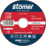 Диск отрезной CD-115, тип профиля диска 41, STOMER