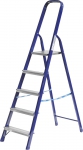Лестница-стремянка стальная, 5 ступеней, 103 см, СИБИН, 38803-05