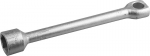 Ключ торцовый односторонний, оцинкованный, Газель, 27 мм, СИБИН, 27182-27