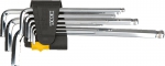 Ключи шестигранные 1.5-10 мм набор 9 шт TOPEX 35D965