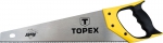 Ножовка по дереву, 450 мм, "Shark", 7TPI, TOPEX, 10A445