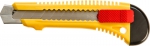 Нож с отламывающимся лезвием, 18 мм, TOPEX, 17B191