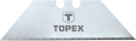 Лезвия сменные трапециевидные, 5 шт, TOPEX, 17B405