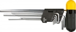 Ключи шестигранные, 1,5 - 10 мм, набор 9 шт, TOPEX, 35D962