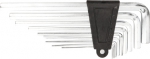 Ключи шестигранные длинные, 1,5 - 10 мм, TOP TOOLS, 35D051