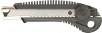Нож с отламывающимся лезвием, 18 мм, фиксатор, TOP TOOLS, 17B328