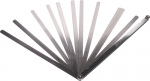 Набор щупов прямых удлиненных для установки зазора, 0.038 - 1.016 мм, 25 шт, JTC, JTC-4292