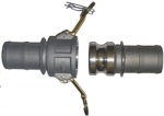 Cam-Lock шланговое соединение, комплект, d=63 мм(2,5”), CAIMAN, CE-250