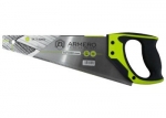 Ножовка по дереву эргономичная рукоятка 3D заточка сталь SK5 каленый зуб 350 мм 11tpi ARMERO AS31-350