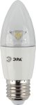 Лампа светодиодная СТАНДАРТ LED smd B35-7w-827-E27-Clear (6/60/2640) ЭРА Б0019747