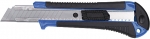 Нож технический пластиковый обрезиненный 18 мм MARGIN OF SAFETY 10197М