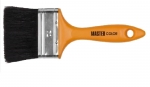 Кисть флейцевая ширина 30 мм 12 мм 30% чёрная конская щетина+ 70% ПBT с пластиковой ручкой MASTER COLOR 30-0141