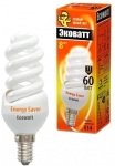 Лампа энергосберегающая M-FSP 11 Вт 827 E14 тёплый белый свет витая ECOWATT 4606400203100
