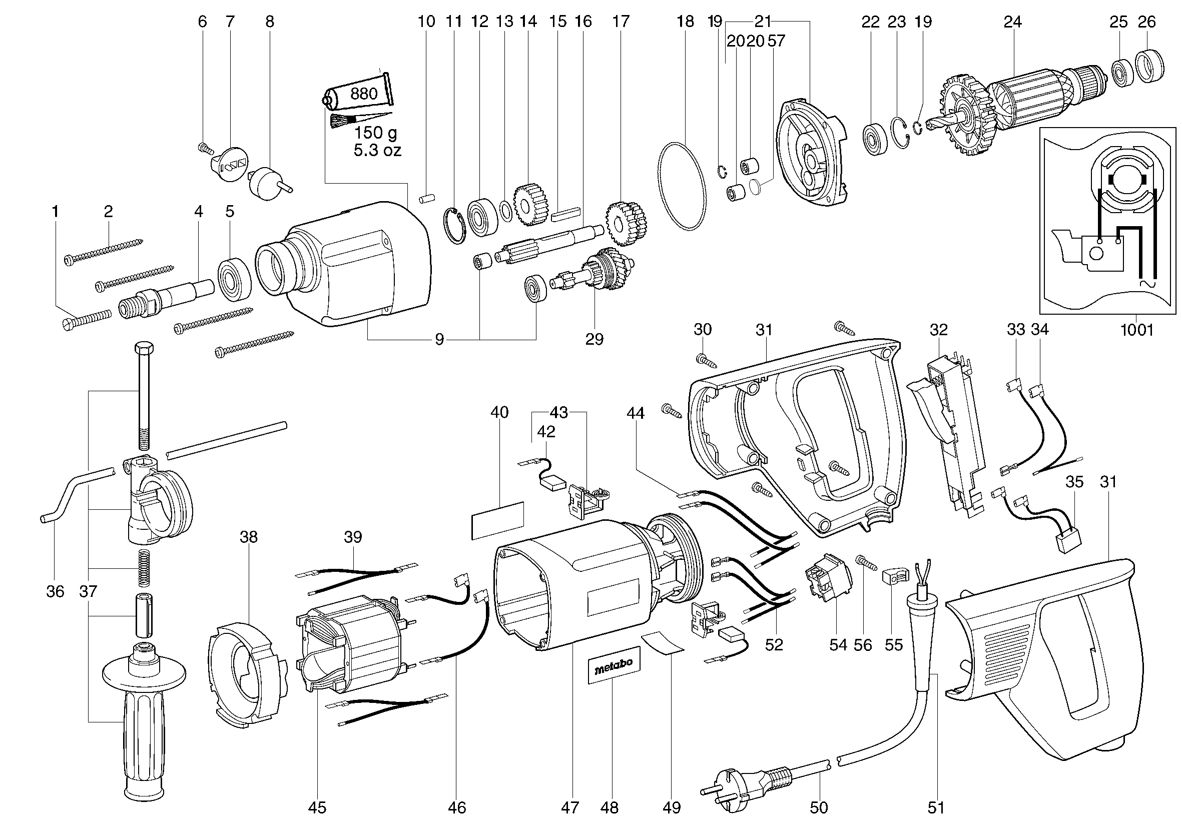 Дрели Metabo BDE 1100 (00806001)