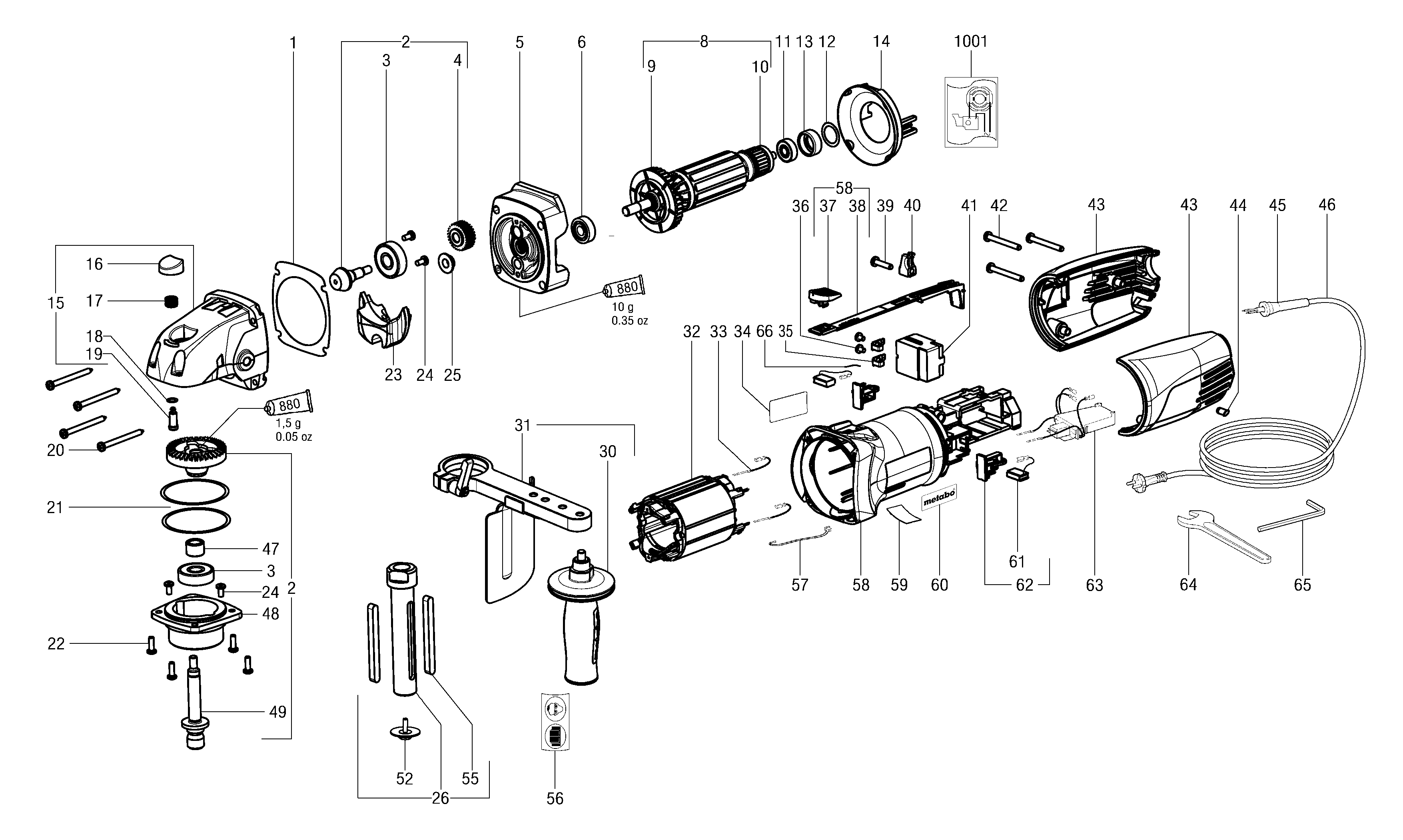 Инструмент по обработке нержавеющей стали Metabo SE 12-115 (02115000)