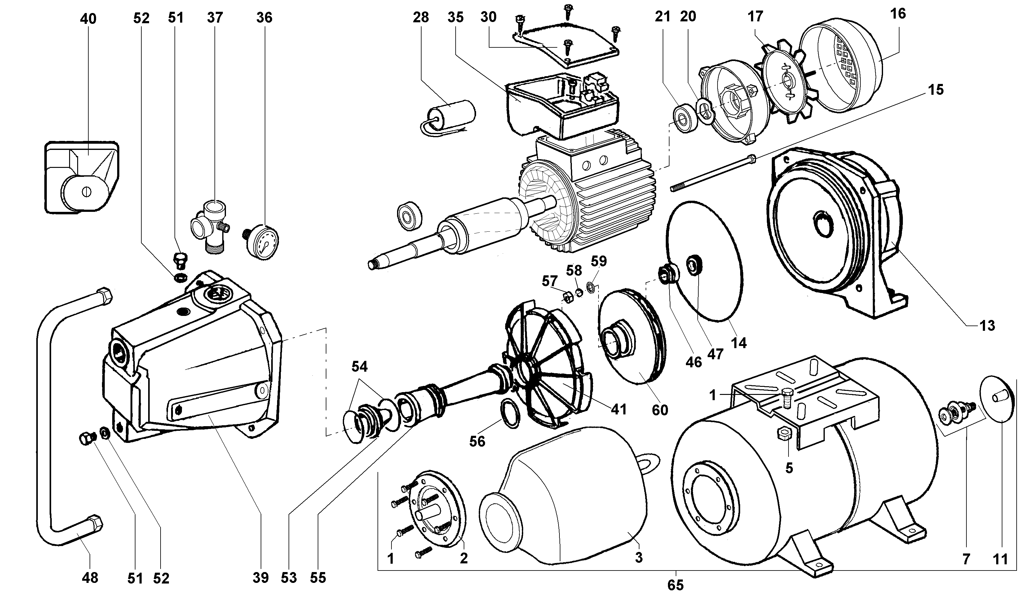 Насосы Metabo HWW 4000/20 GL (0250400150 10)