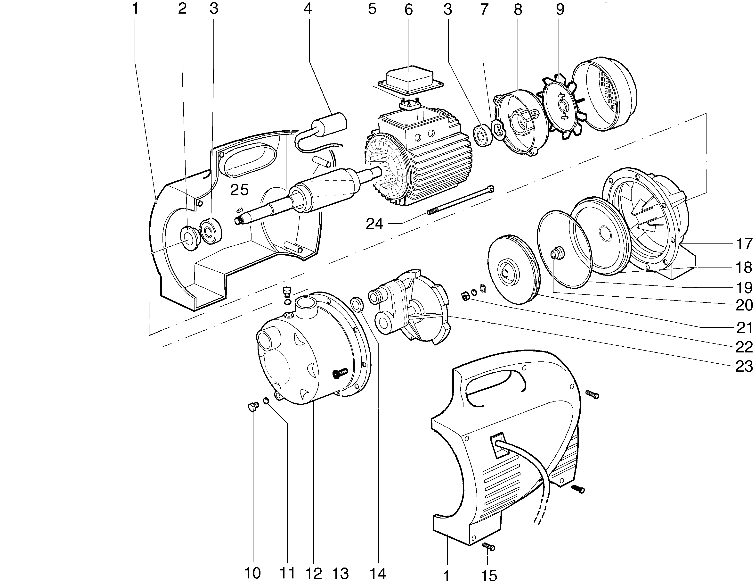 Насосы Metabo HWW 4000/20 S (0250400120 10)