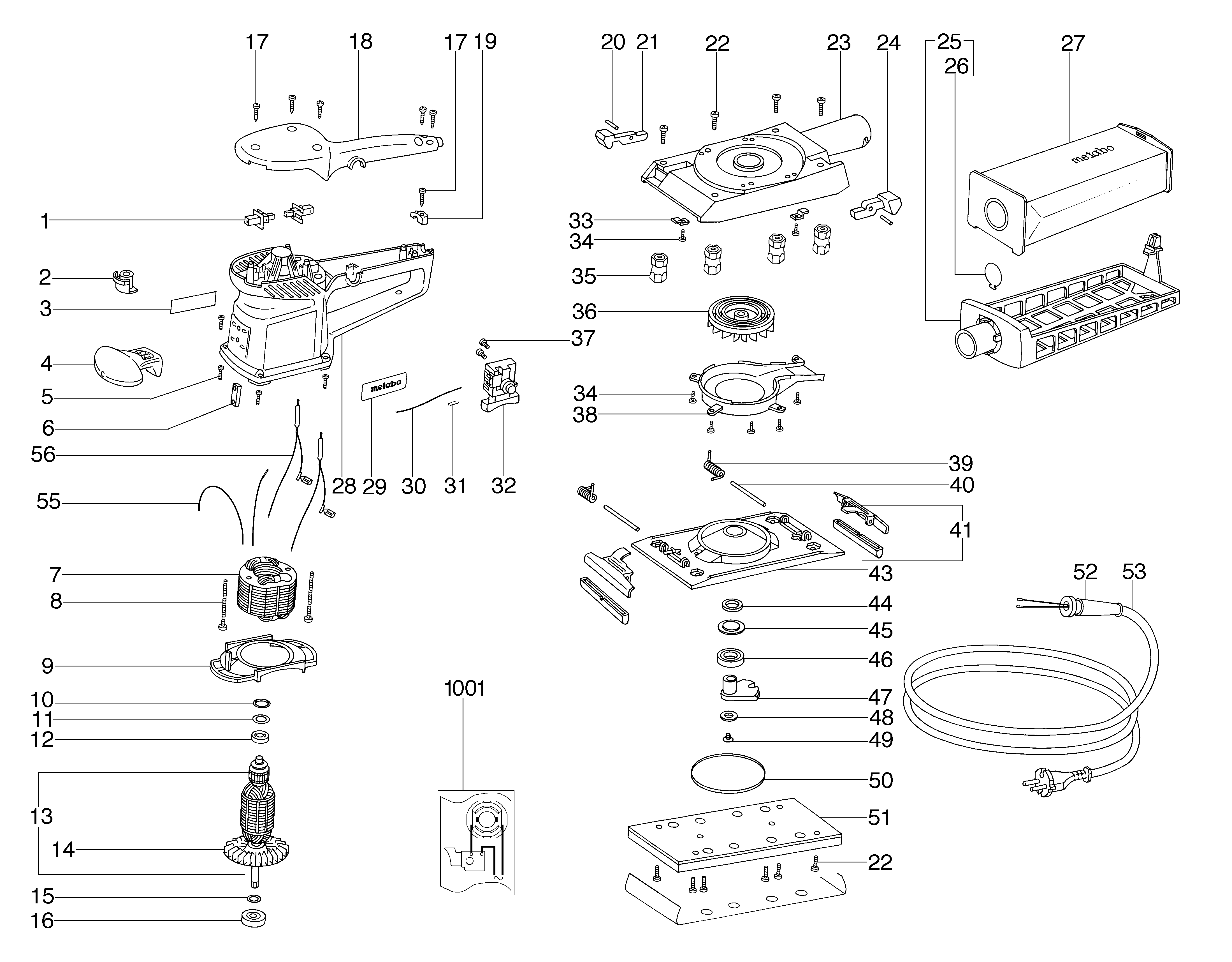 Шлифователи Metabo SR 356 (00356000)