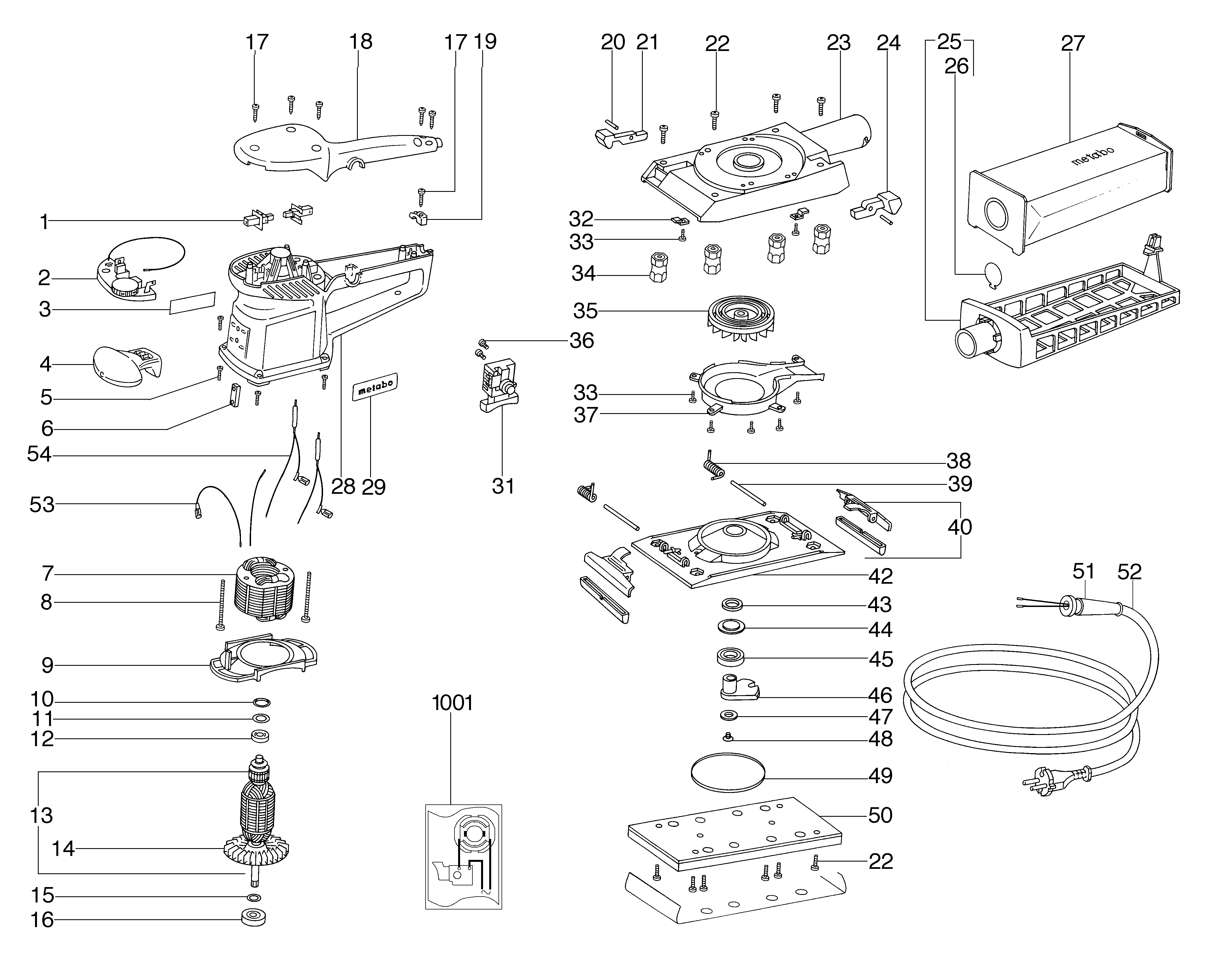 Шлифователи Metabo SR E 357 (00357011)