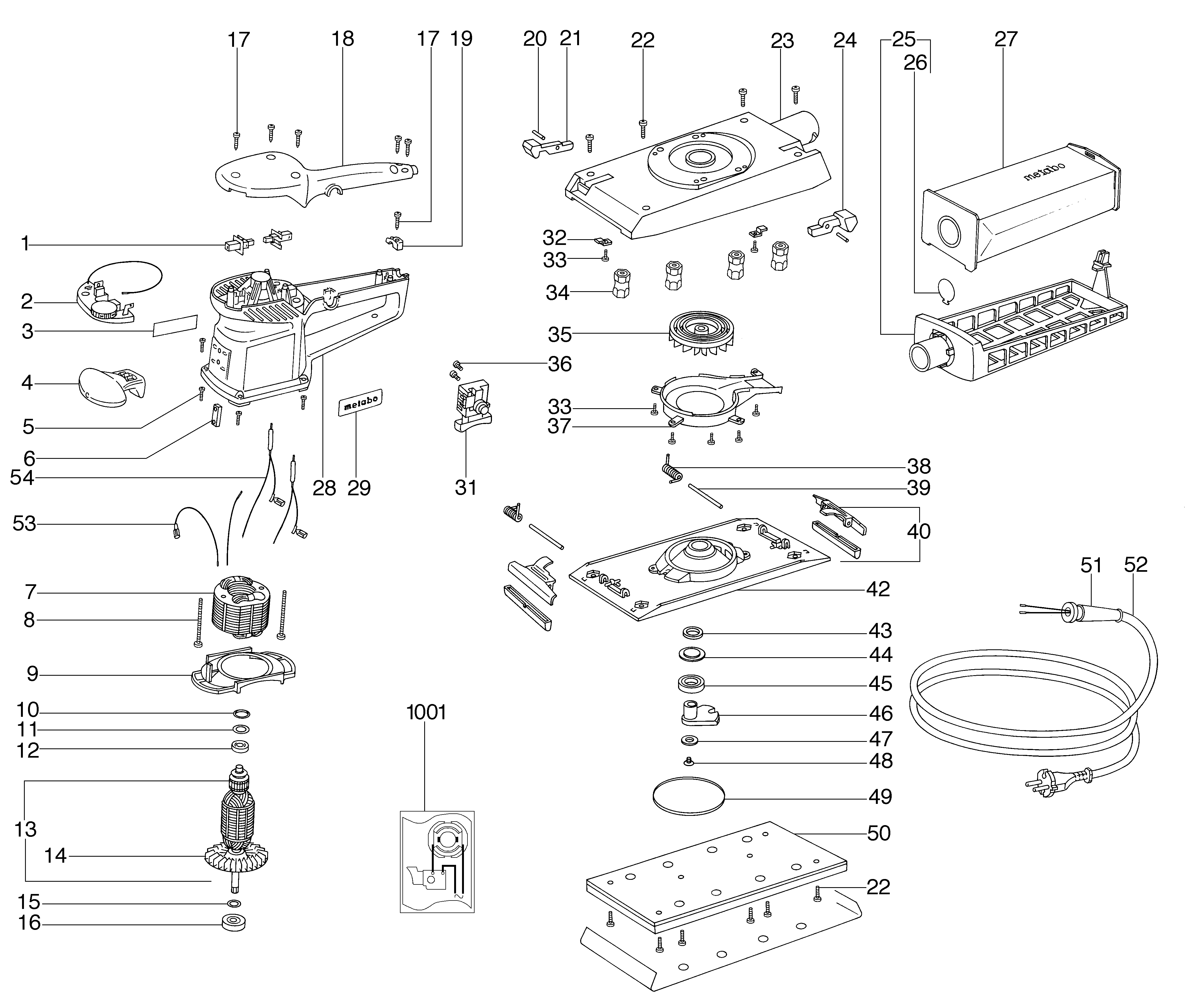 Шлифователи Metabo SR E 359 (00359000)