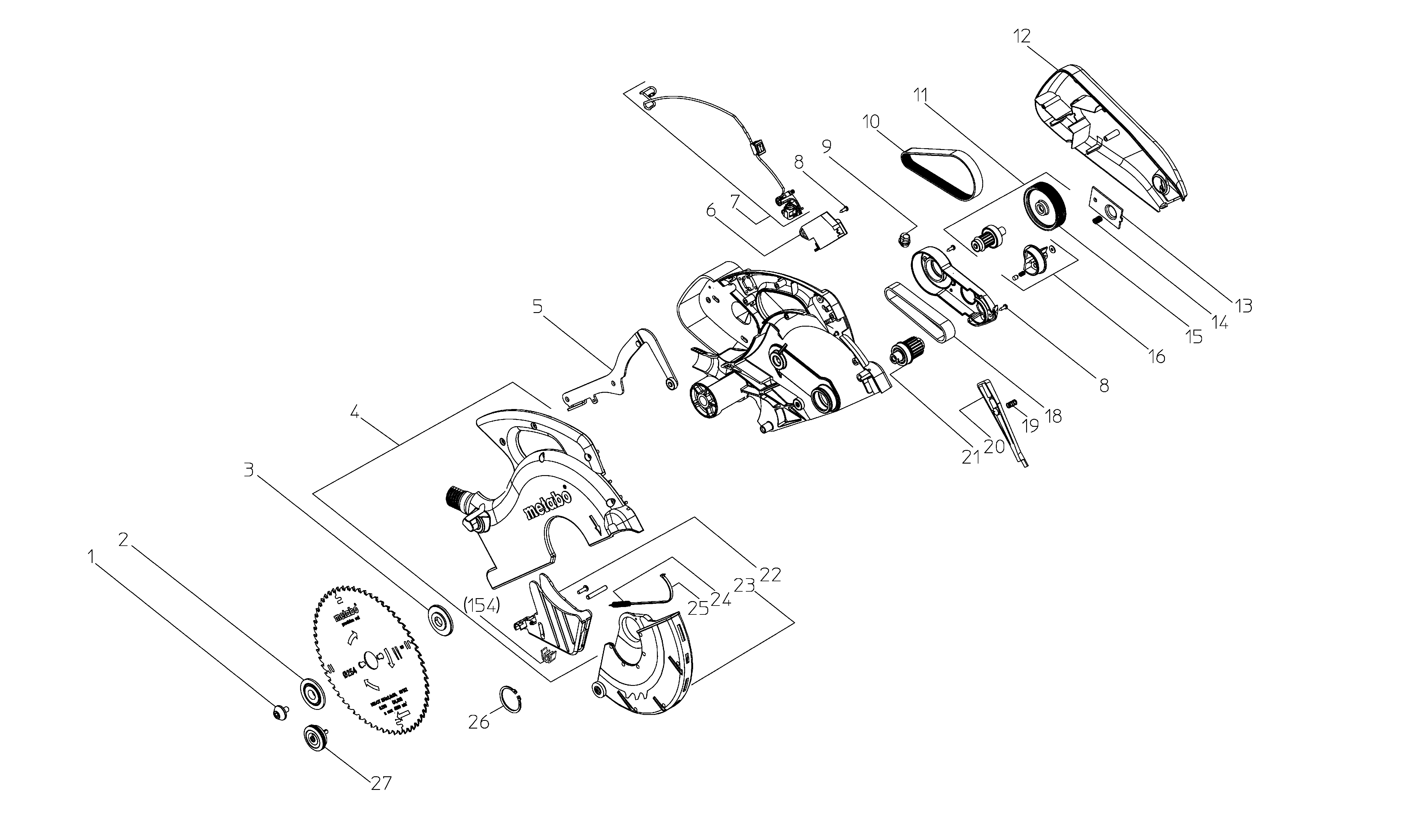 Торцовочные пилы Metabo KGS 216 Plus (0102160200 10)