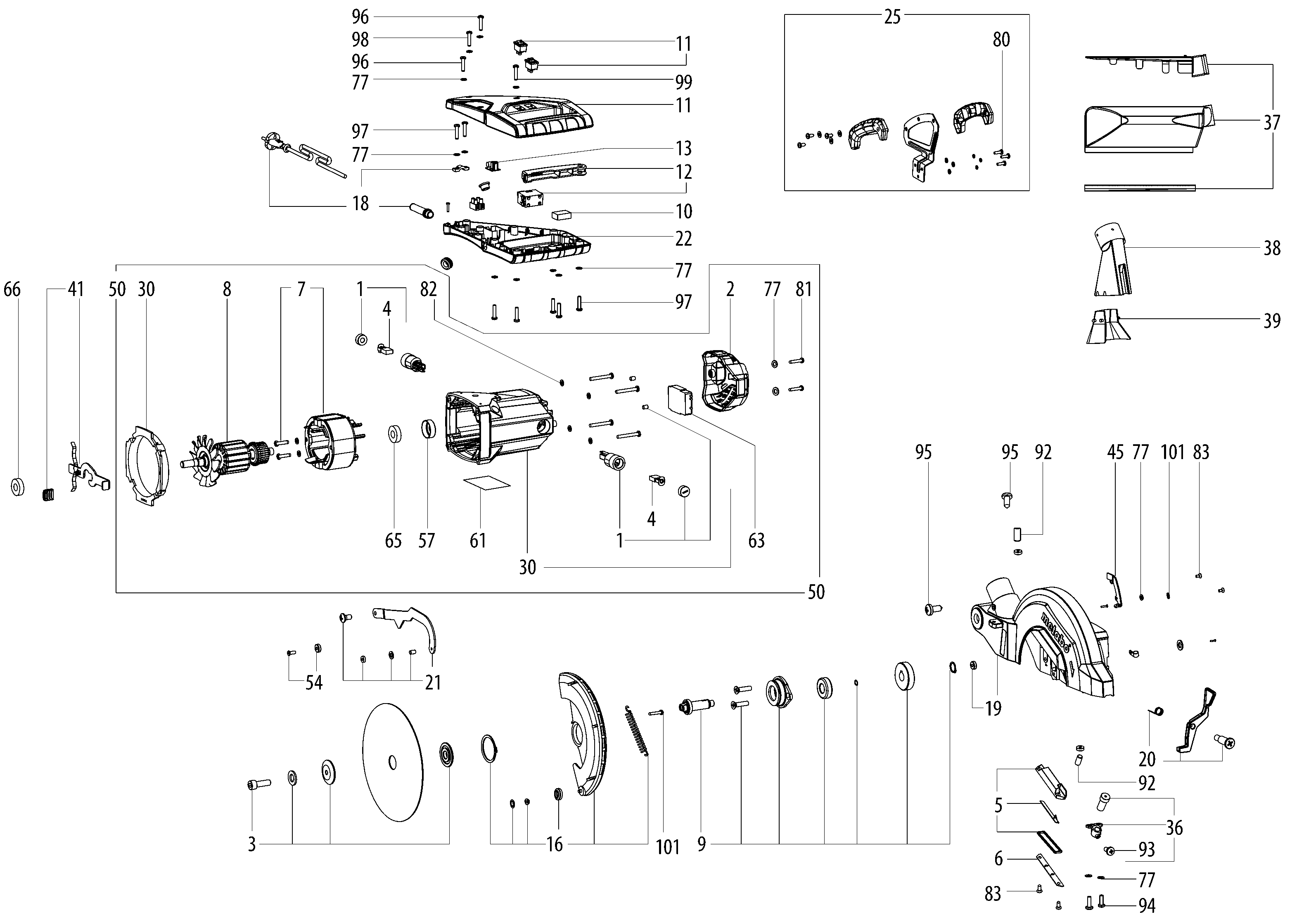 Торцовочные пилы Metabo KS 305 M (19003000)