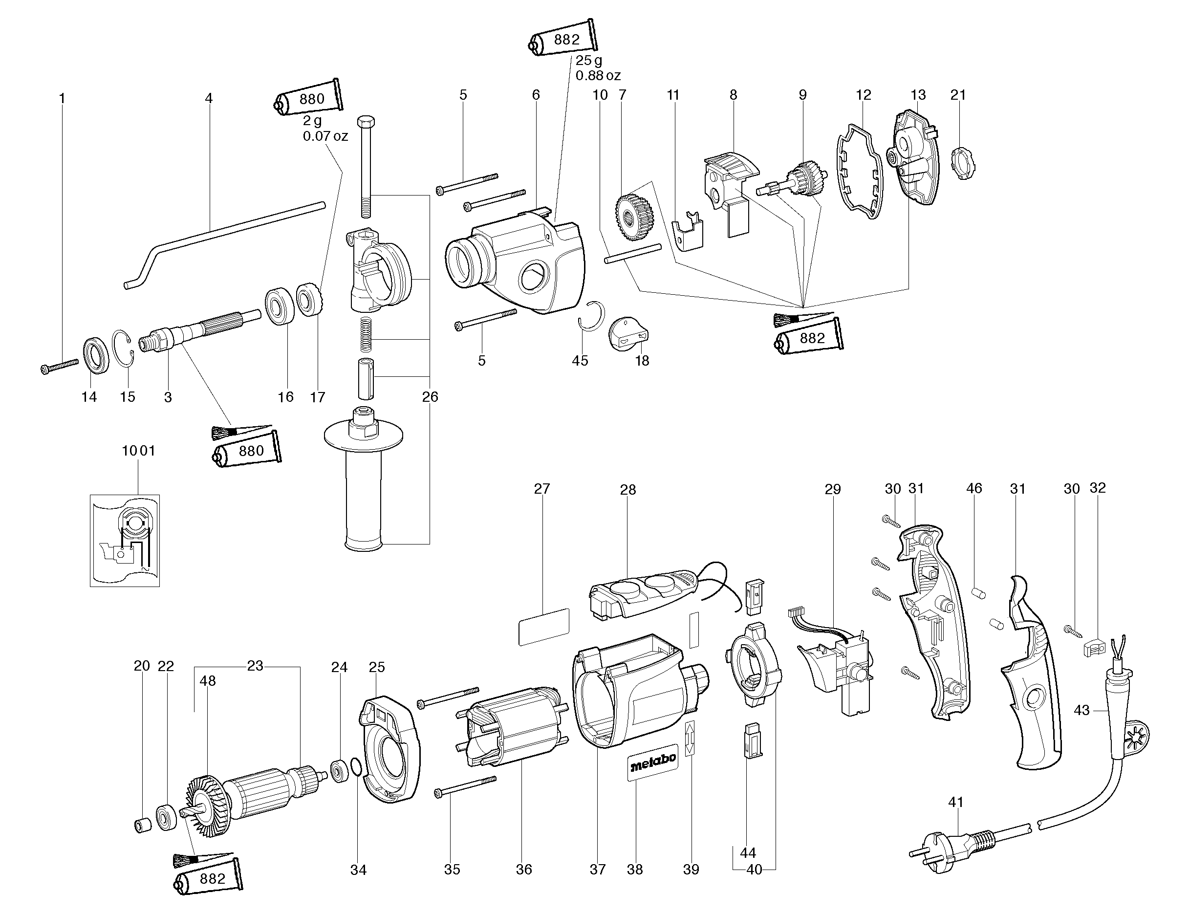 Ударные дрели Metabo SBE 85 (20085000)