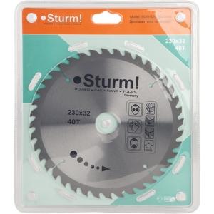 Пильный диск, STURM, 9020-02-230x32-40