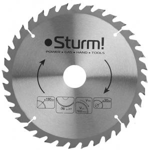 Пильный диск, STURM, 9020-190х30x36T
