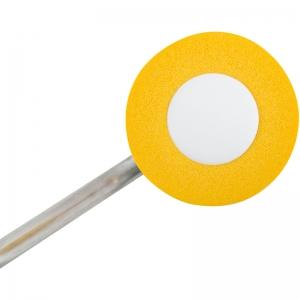 Валик прижимной резиновый, для обоев, желтый 50 мм FIT 2989
