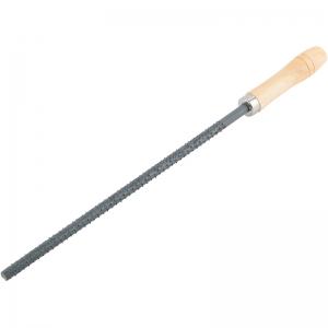 Рашпиль, деревянная ручка, круглый 250 мм FIT 42750
