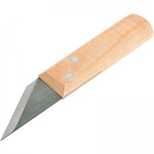 Нож сапожный, деревянная ручка 180 мм FIT 10596