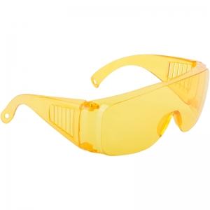 Очки защитные с дужками желтые FIT 12232