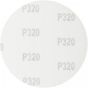 Круги шлифовальные сплошные (липучка) 125 мм, 5 шт. Р 320 FIT 39780