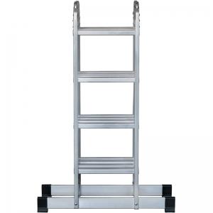 Лестница-трансформер алюминиевая, 4 секции х 4 ступени, вес 13,2 кг FIT 65450