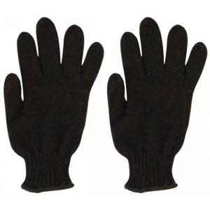 Перчатки вязанные утепленные, полушерстяные, двойной вязки (3 нити) размер 20, FIT, 12500