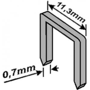 Скобы узкие Профи прямоугольные (6 мм; 1000 шт.) IT, FIT, 31306