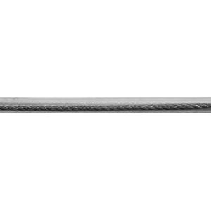 Трос стальной (DIN 3055) в оплетке ПВХ 2/3мм (1 м) ПРОМ, FIT, 31460
