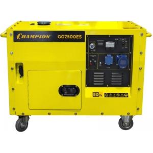 Генератор 5,5/6 кВт 16 л.с. CHAMPION GG7500ES