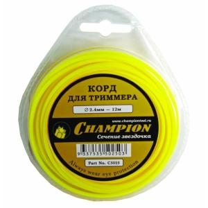 Корд триммерный Round (2.0 мм, 130 м, круглый), CHAMPION, C5014