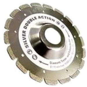 Алмазный диск Silver Double Action, отрезной + шлифовальный, 115 х 22,2 мм, FUBAG, 89115-3