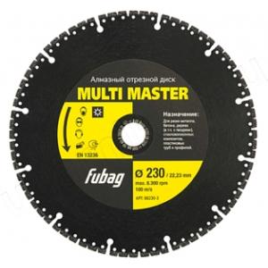 Алмазный диск Multi Master, 230 х 22,2 мм, FUBAG, 88230-3