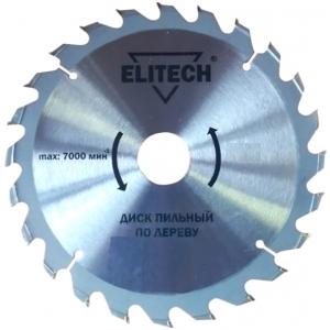 Диск пильный ф 150 мм х20/16 мм х1 8 мм для дерева ELITECH 1820.052900