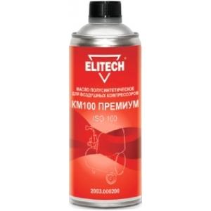 Масло полусинтетическое для воздушного компрессора КМ 100 Премиум 0.45л ELITECH 2003.000200