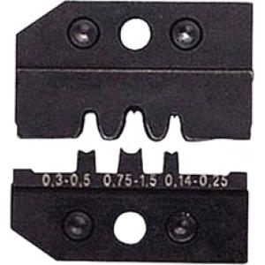 Плашка опрессовочная для контактов трубчатых, KNIPEX, KN-974944