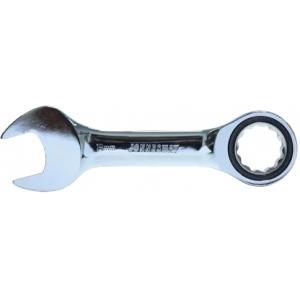 Ключ комбинированный трещоточный, короткий, 17 мм, JONNESWAY, W40117