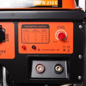 Сварочный генератор 4,5 кВт, SRFW 210 E, PATRIOT, 474102899