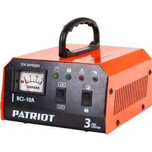 Зарядное устройство 6 В / 10 А, BCI-10A, PATRIOT, 650303410