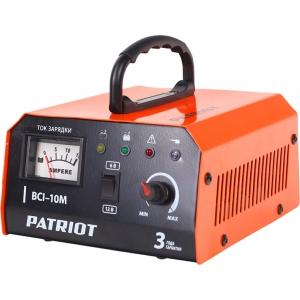 Зарядное устройство 6 В / 12 В, 10 А, BCI-10M, PATRIOT, 650303415